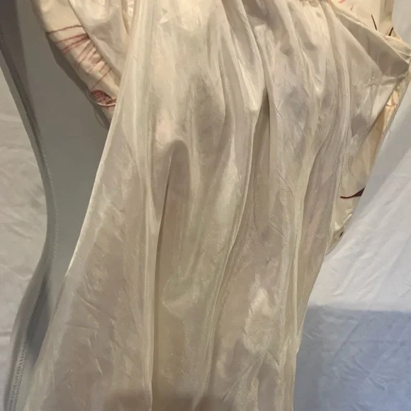 True Vintage Floral Women's Garden Dress Cotton Medium Stretch Y2K Whimsy Preppy - Picture 10 of 12